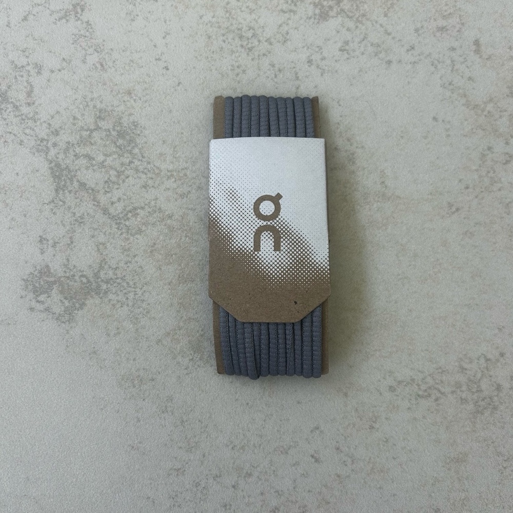 On Running Gray Shoe Laces